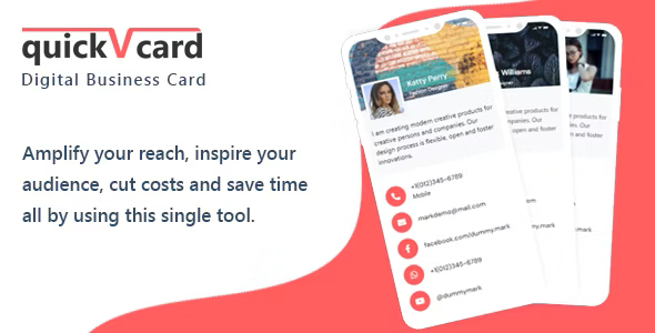QuickVCard - SaaS Digital Business Card Maker