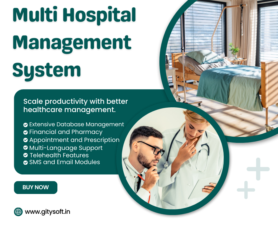 Multi Hospital - Hospital Management System (SaaS)