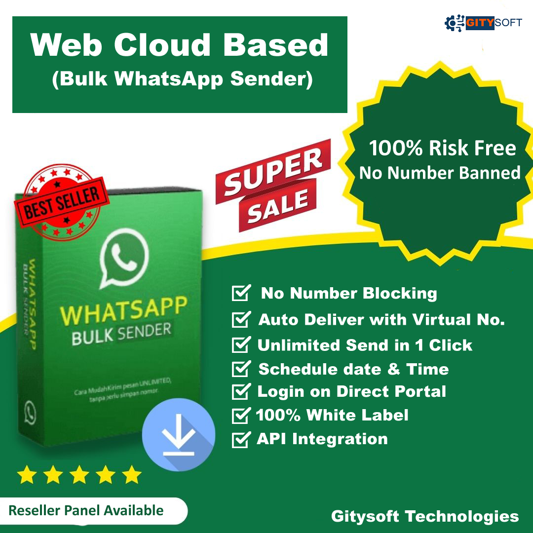 Bulk WhatsApp Sender Panel without Number Banned