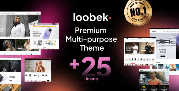 Loobek - Elementor Multipurpose WooCommerce Theme